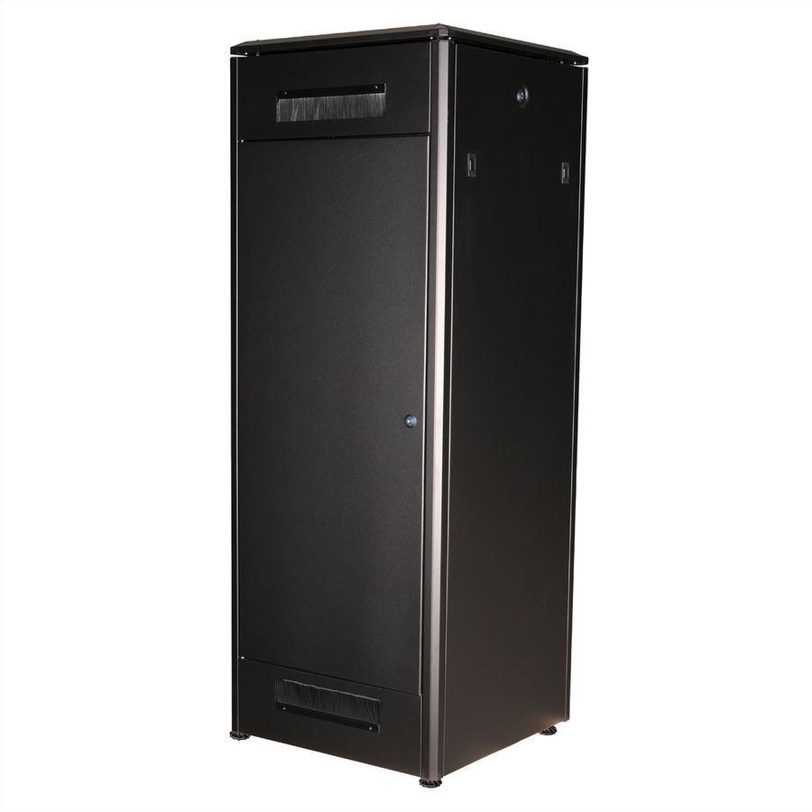 ROLINE 19" Baie réseau Pro 32U, 600x600 LxP Porte verre noir