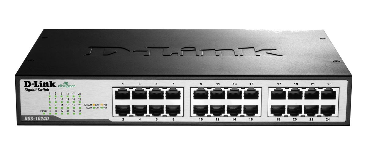 D-LINK DGS-1024D Switch Gigabit 24 Ports