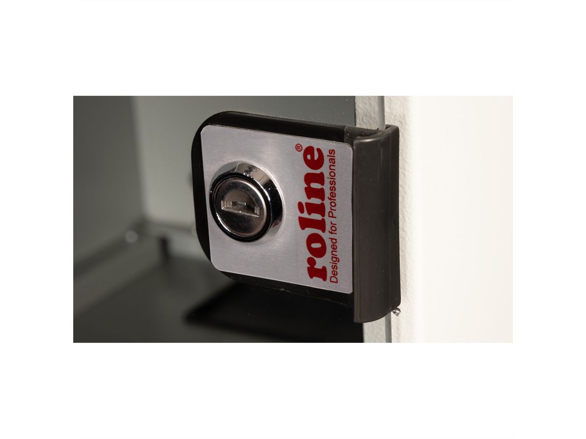 ROLINE 10" Boîtier mural 6U, 312x300 LxP  gris