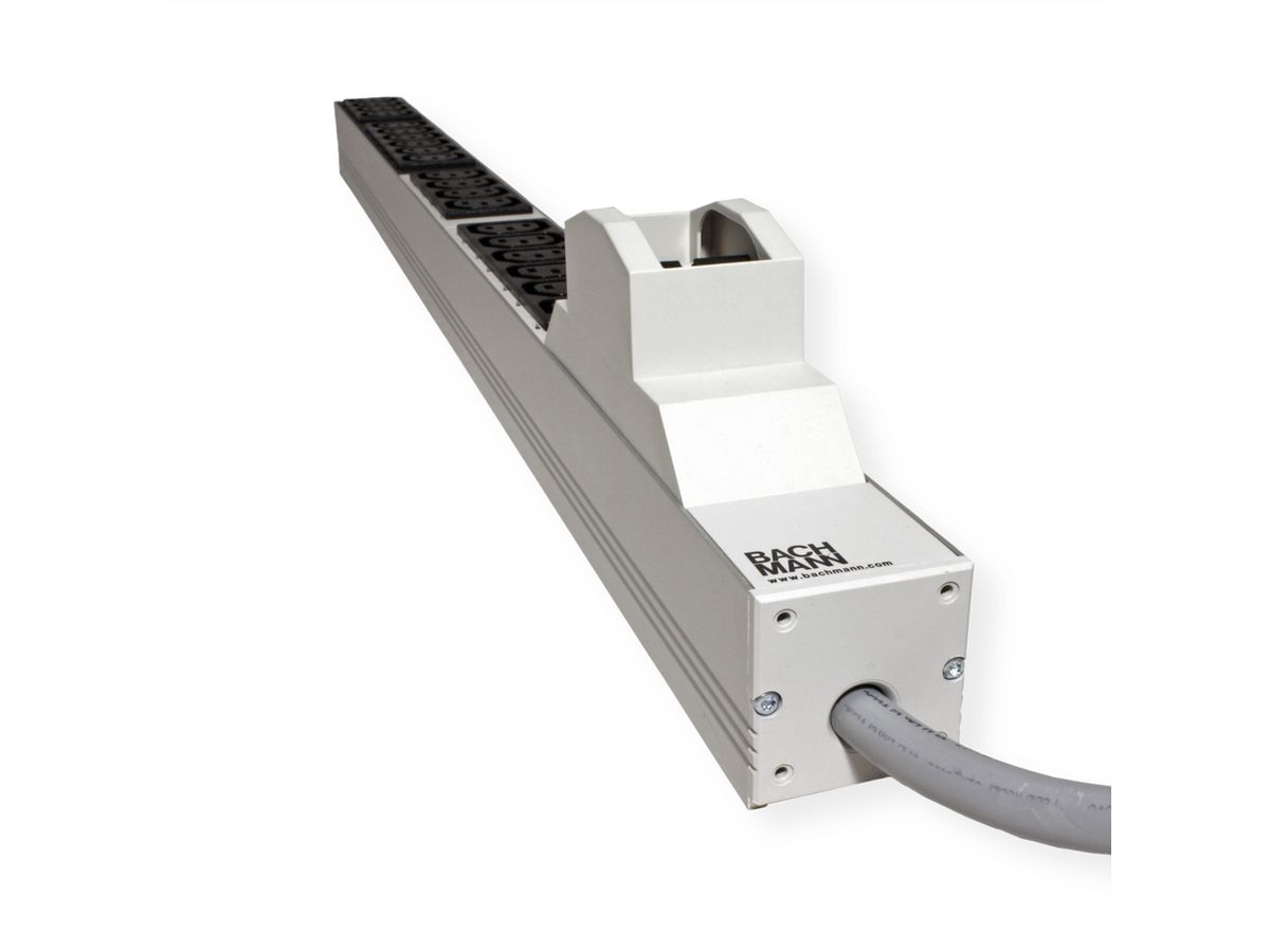 BACHMANN IT PDU ALU 1U 20x C13 2x CEE 32A bleu