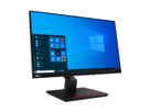 Lenovo ThinkVision T24t-20 LED display 60,5 cm (23.8") 1920 x 1080 pixels Full HD Écran tactile Capacité Noir
