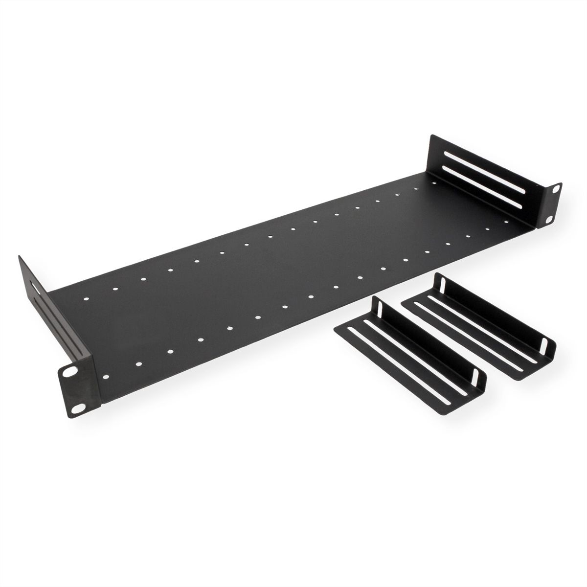 VALUE Etagère 19" avec 2 séparations amovibles, noir