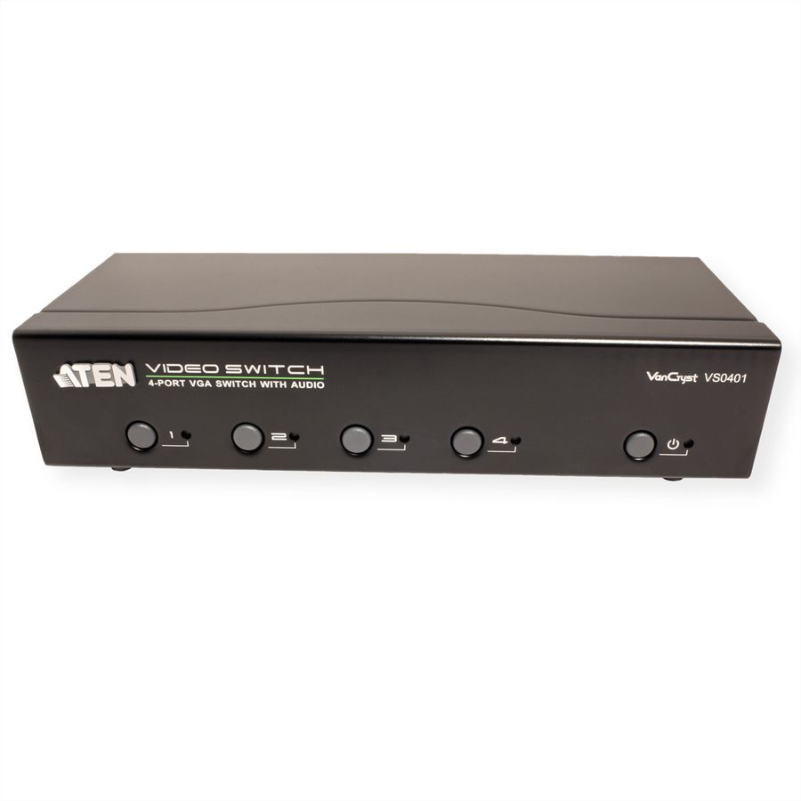 ATEN VS0401 Commutateur audio-vidéo VGA à 4 ports