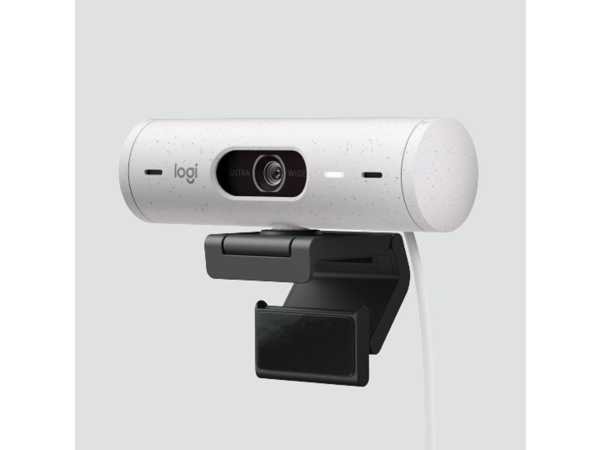 Logitech Brio 500 webcam 4 MP 1920 x 1080 pixels USB-C Blanc