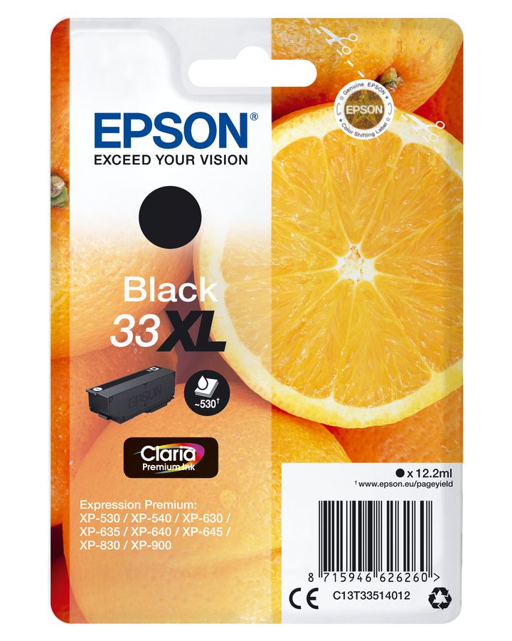 Epson Oranges Cartouche " " - Encre Claria Premium N (XL)