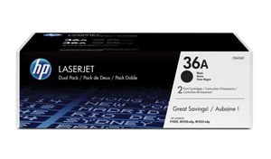 HP 36A pack de 2 toners LaserJet noir authentiques