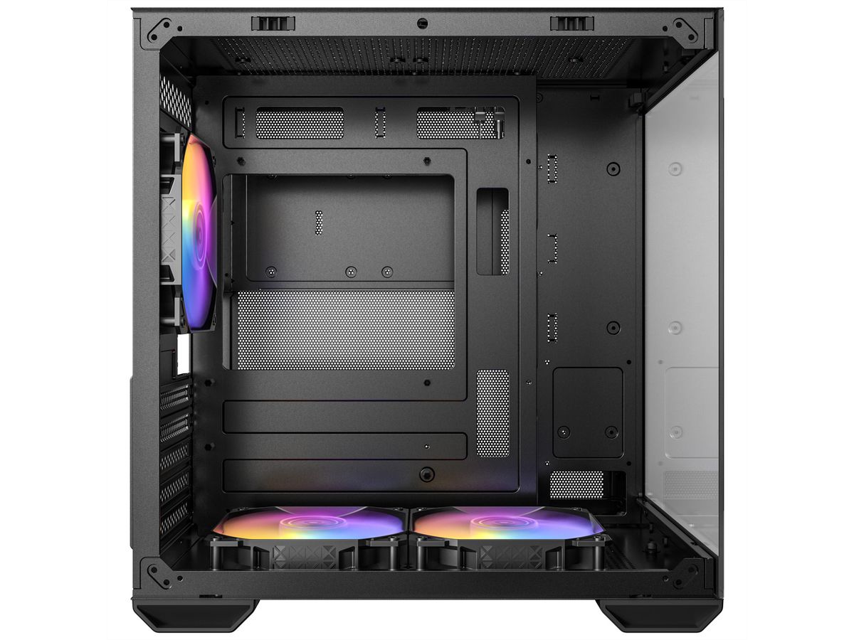 ANTEC CX60M ARGB Boîtier PC Mini Tour Micro-ATX, noir