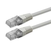ROLINE Cordon Cat.6 (Classe E), UTP, PoE, blanc, 5 m