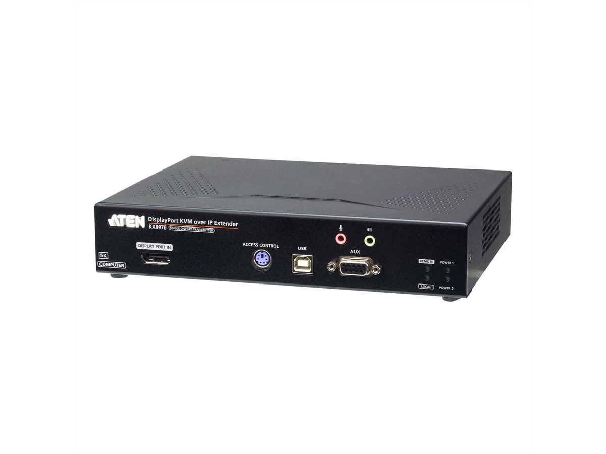 ATEN KX9970T Récepteur KVM un affichage DisplayPort 4K sur IP
