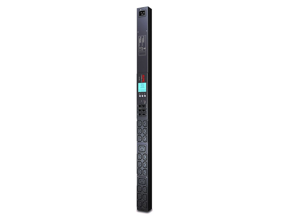 APC AP8858 - Bandeau de prises 2G, avec compteur, zéro U, 16 A, 230 V, 18xC13 - 2xC19