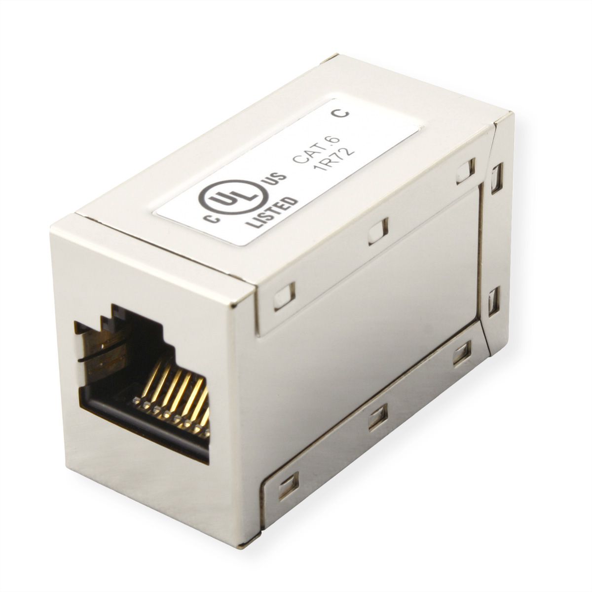 ROLINE Coupleur RJ-45 blindé, Cat.6 (Classe E), Lot de 25