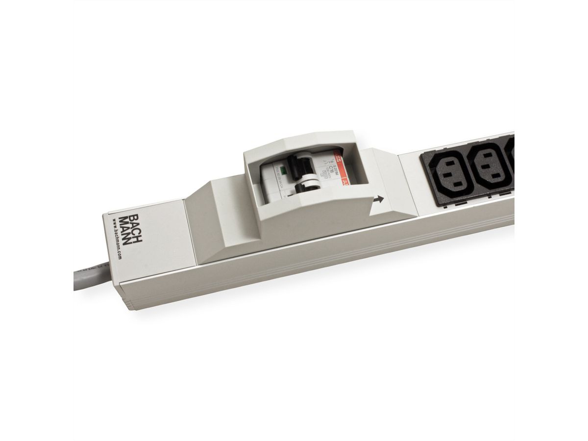 BACHMANN IT PDU ALU 1U 20x C13 2x CEE 32A bleu