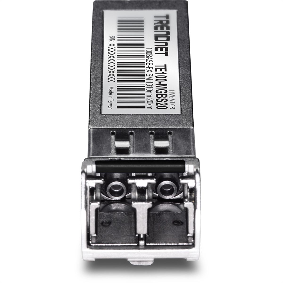 TRENDnet TE100-MGBS20  Module Mini-GBIC Single-Mode 100-Base-LX LC (20KM)