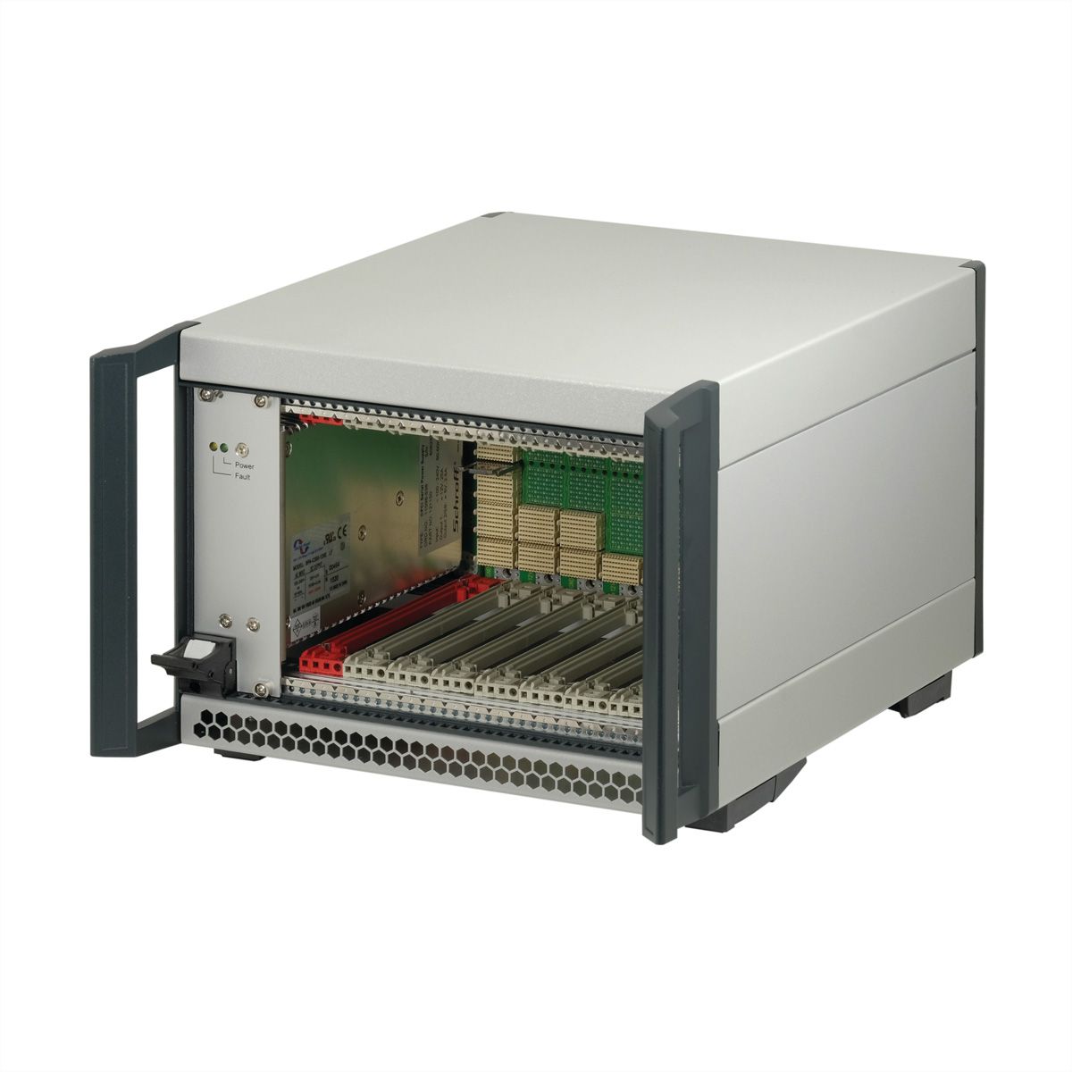 SCHROFF CPCI Serial System With 19" PSU, Desktop, 4 U, 8 Slot, 44 HP