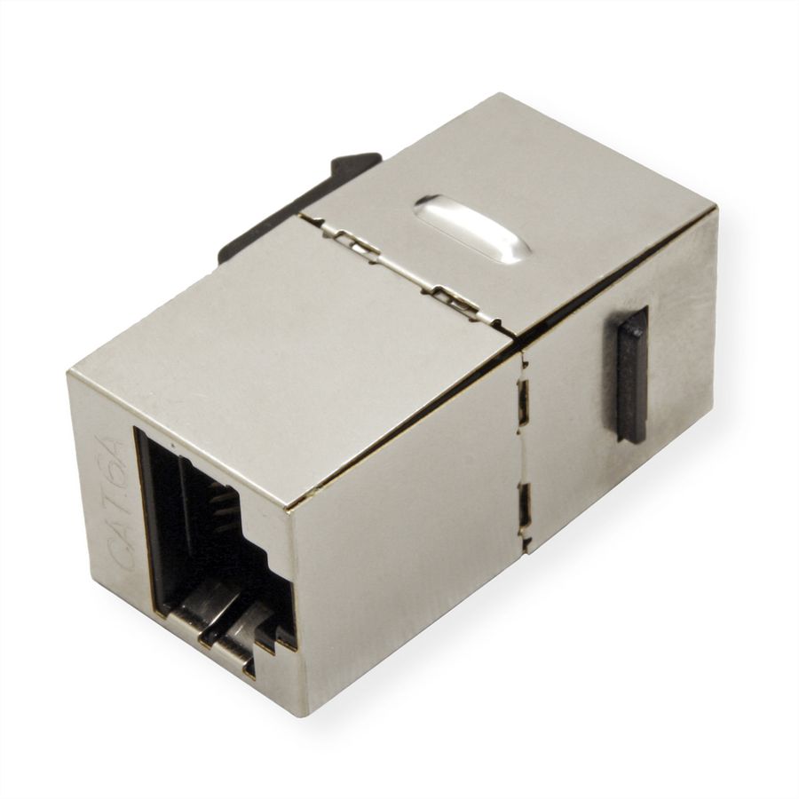 VALUE Coupleur Keystone RJ-45 blindé, Cat.6A (Classe EA)