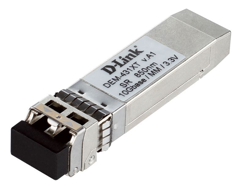 D-Link DEM-431XT Transceiveur SFP+ 10GBase-SR (80/300m), connecteur LC