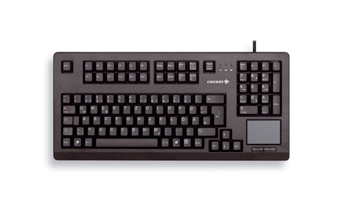 CHERRY G80-11900 Clavier 19" USB noir Touchpad