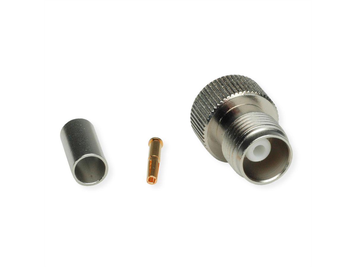 TELEGÄRTNER Prise de câble TNC 50 ohms , pour RG-58C/U, sertissage