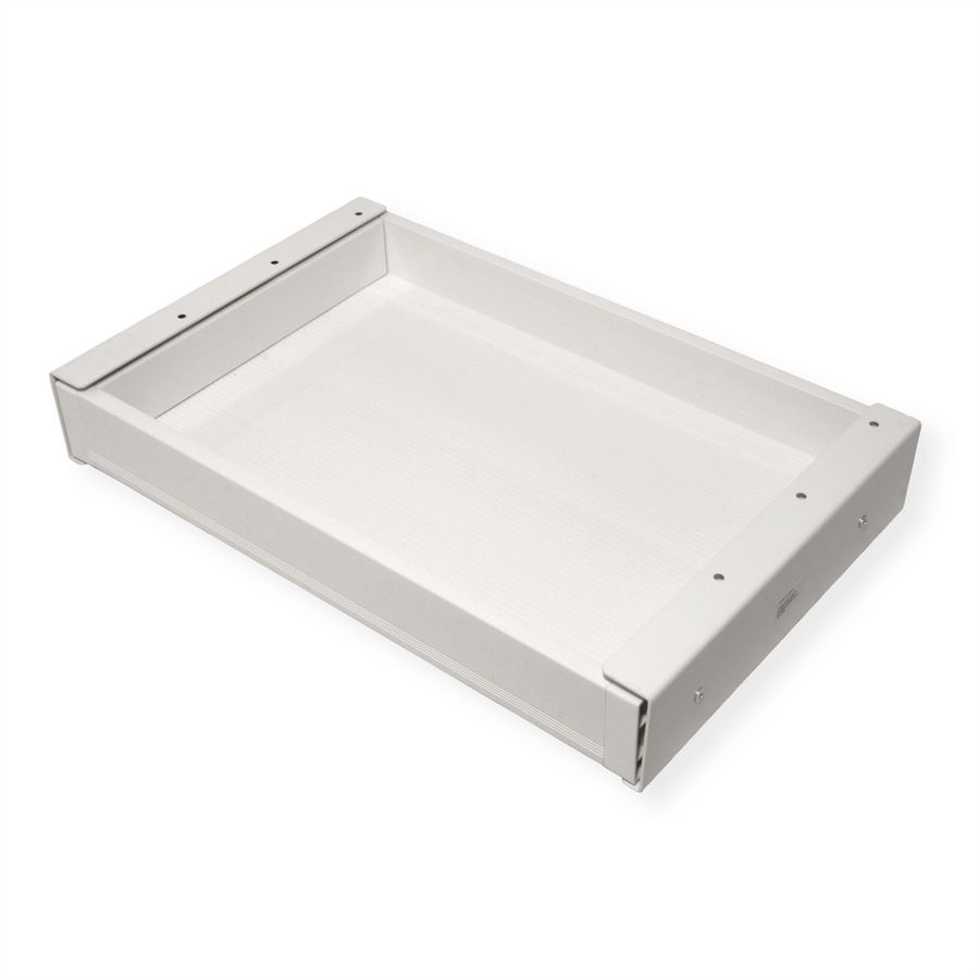VALUE Tiroir sous bureau ultra-mince, taille moyenne, blanc