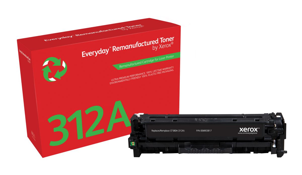 Everyday Toner Noir ™ de Xerox compatible avec HP 312A (CF380A), Capacité standard