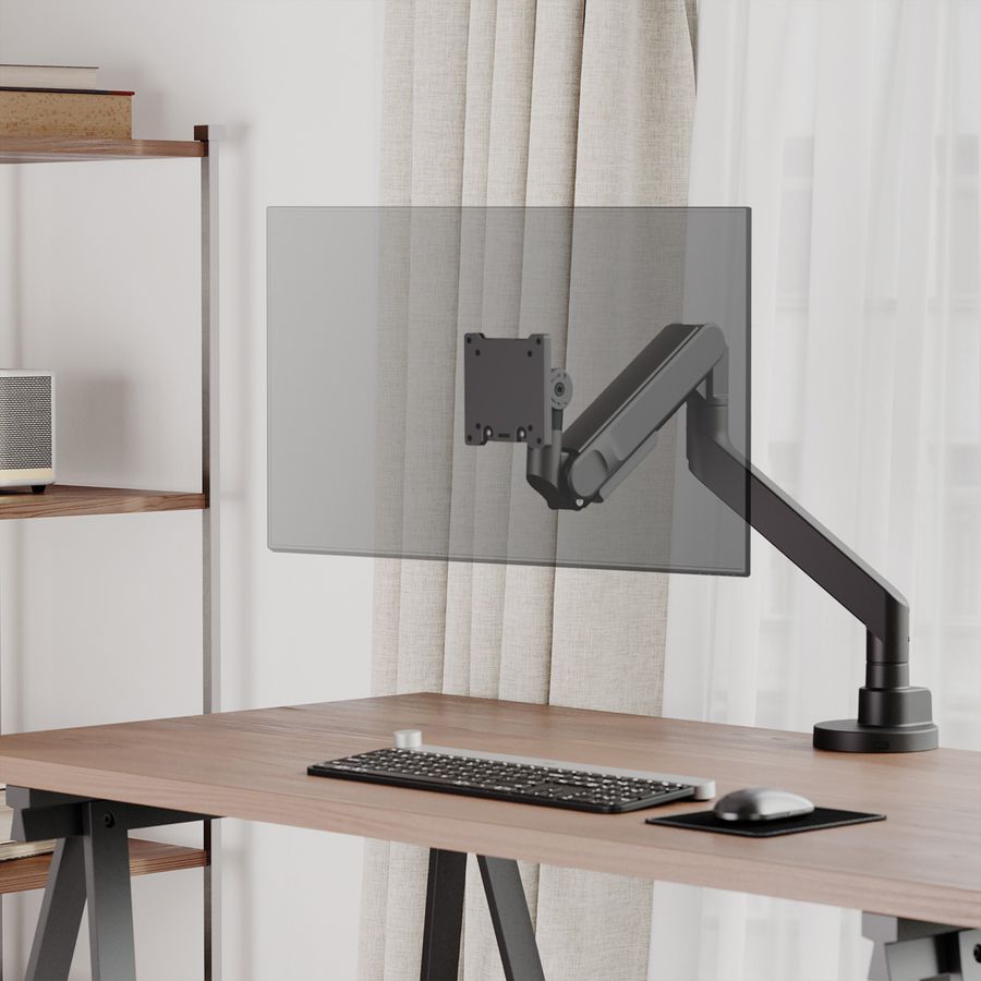ROLINE Bras LCD standard, fixation sur bureau, 24–57 pouces, jusqu'à 27 kg