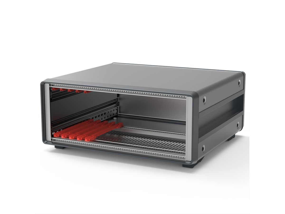 SCHROFF CompacPRO Coffret de bureau non blindé, 3 U, 63 HP, 331 mm