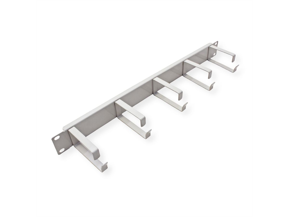VALUE Face avant 19" pour chemin de câbles horizontaux ou verticaux, type G, gris