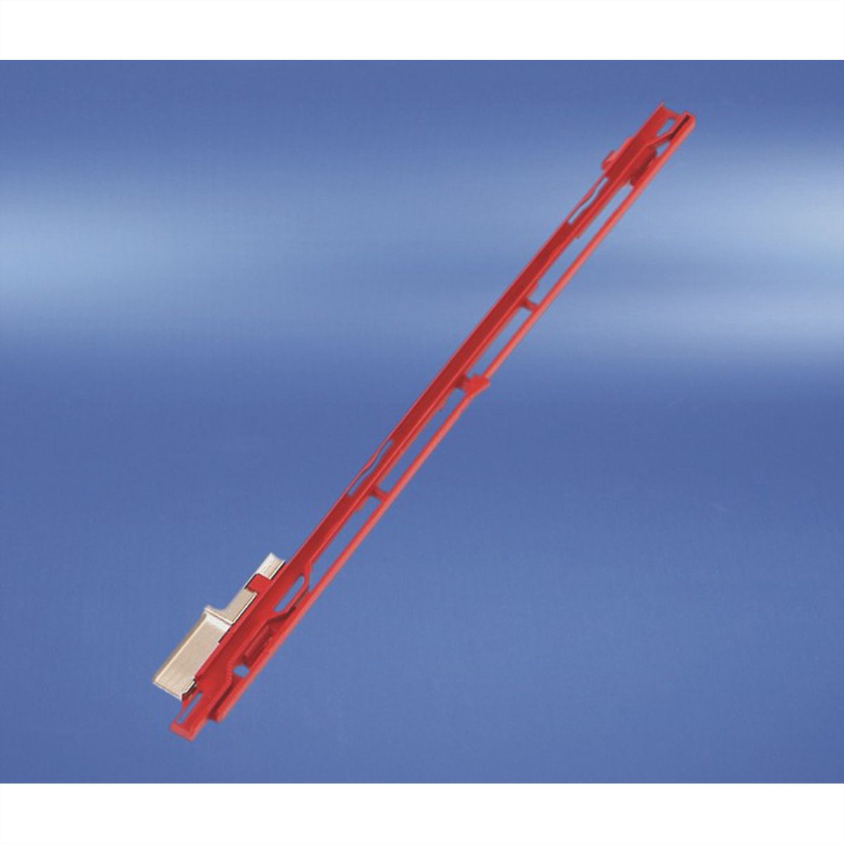 SCHROFF MTCA Rail de guidage, rouge, inférieur, pour modules AMC, 10 pièces