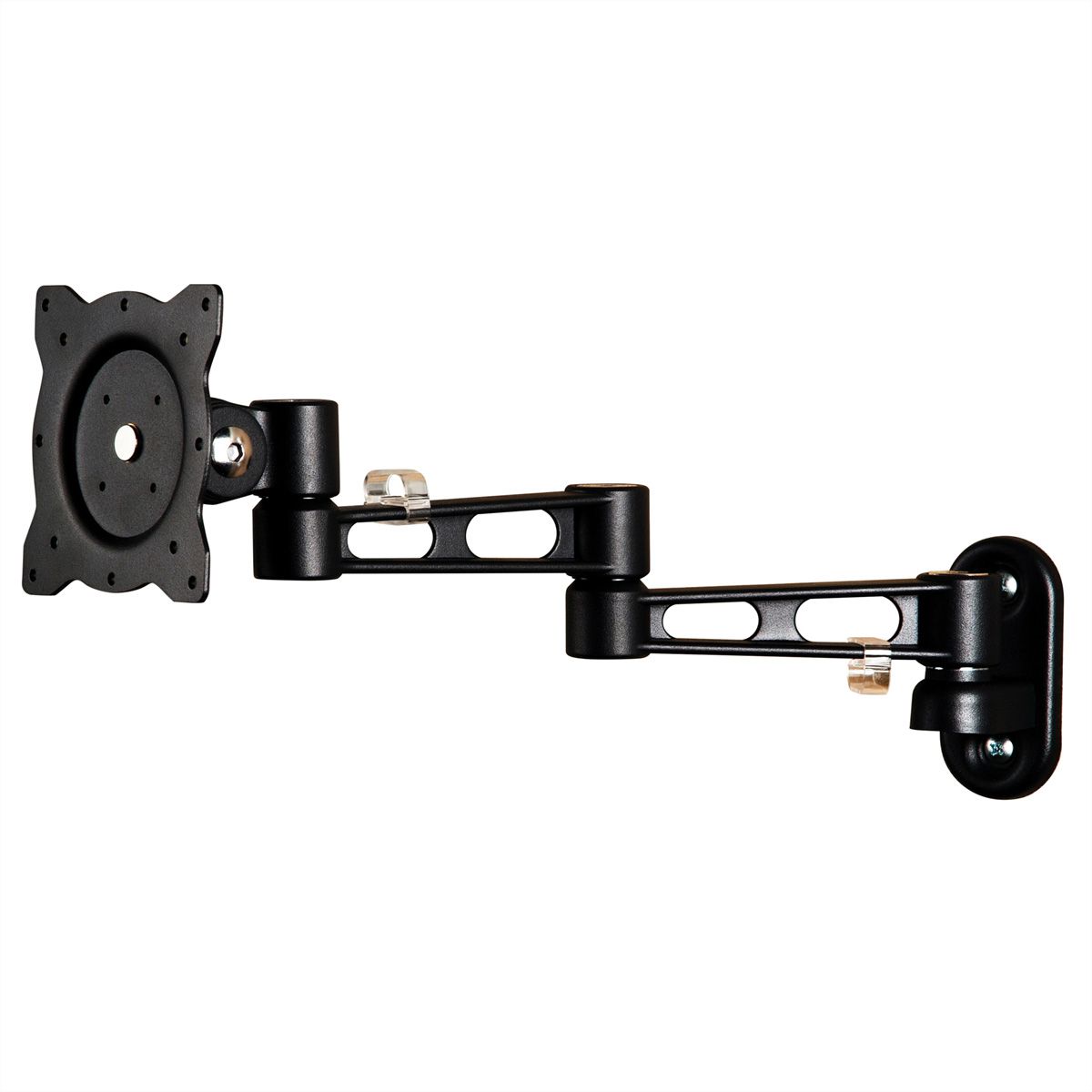 ROLINE Bras LCD pivotant, 5 pivots, montage mural, noir