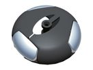 BACHMANN Distributeur Easy-Switch avec raccordement vertical Kabelschlange® Premium noir