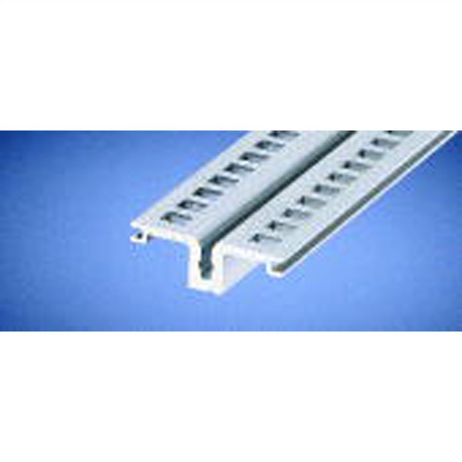 Rail horizontal arrière SCHROFF, type AB pour guides de cartes d'E/S arrière, 20 HP