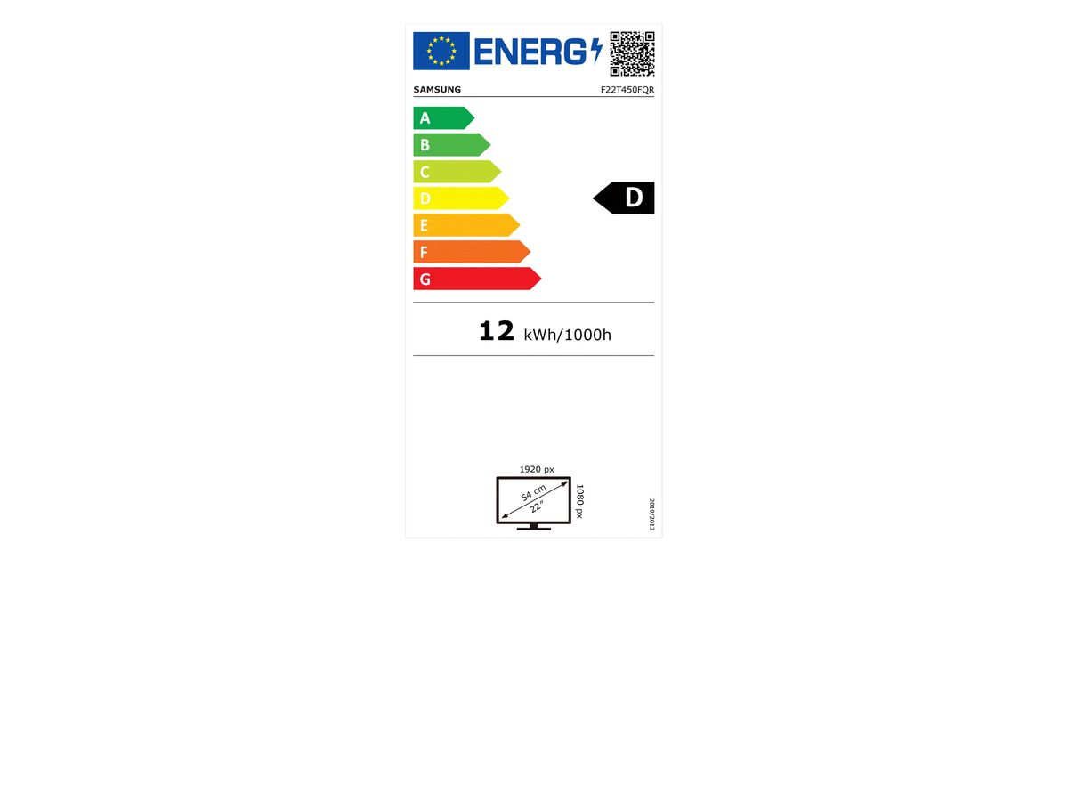 Samsung Écran PC Professionnel Série T45F 22"