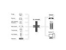 EXSYS EX-12294HMS Hub métal USB 3.2 Gen2, 4 ports, 4x C