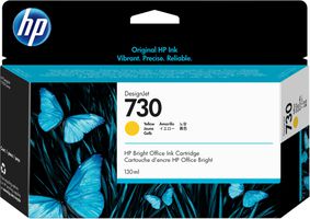 HP Cartouche d’encre 730 DesignJet jaune, 130 ml