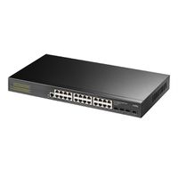 CUDY GS2024S2 Switch Gigabit 24 ports de couche 2 géré, avec 4 emplacements SFP Gigabit