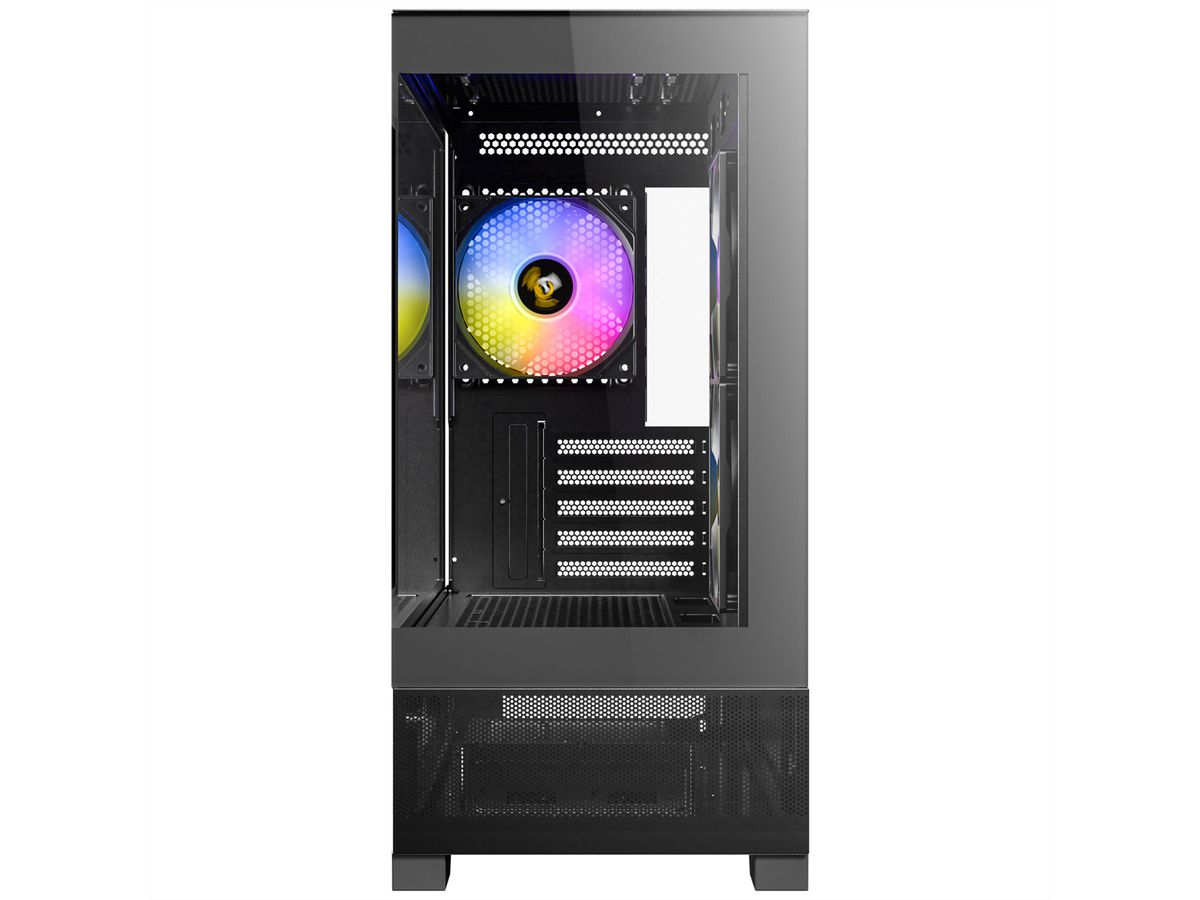 ANTEC CX500M ARGB Boîtier PC Mini Tour Micro-ATX, noir