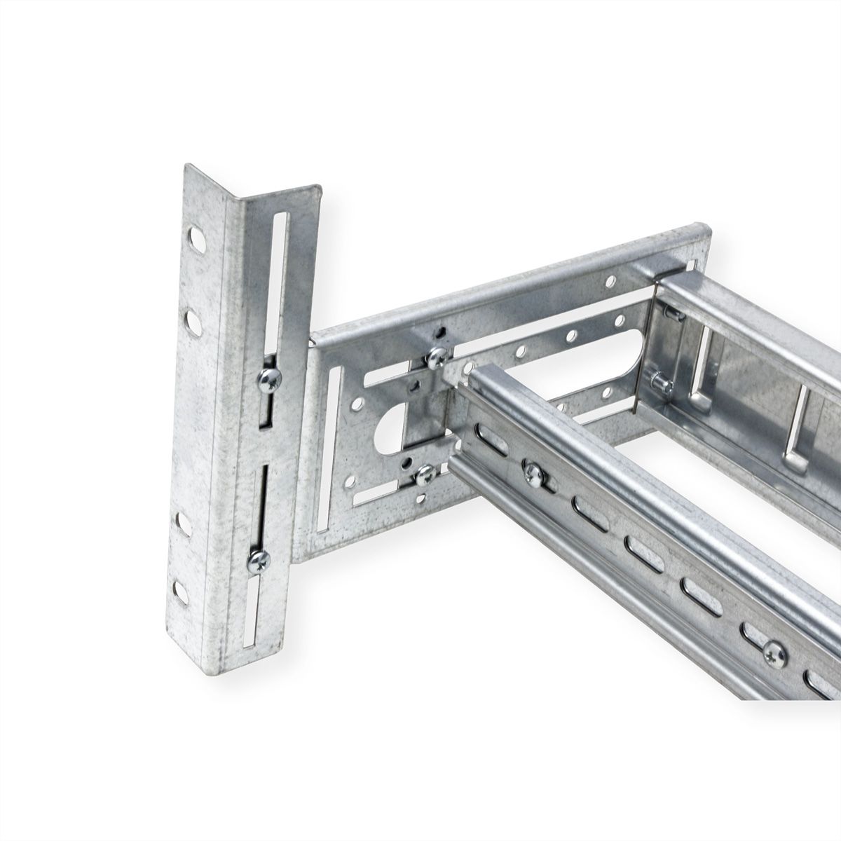ROLINE 19" Support rail DIN 4U, 175x483x215 HxLxP