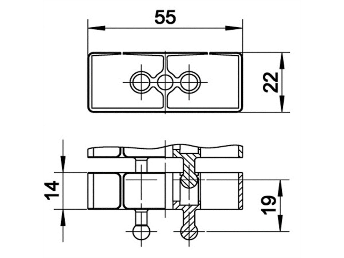 BACHMANN Kabelschlange® FLEX II argent
