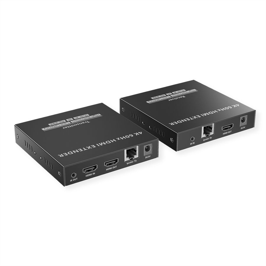VALUE Prolongateur HDMI sur IP, IPCOLOR, 4K60Hz, 120 m