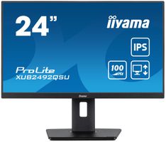 iiyama ProLite XUB2492QSU-B1 écran plat de PC 60,5 cm (23.8") 2560 x 1440 pixels Wide Quad HD LED Noir