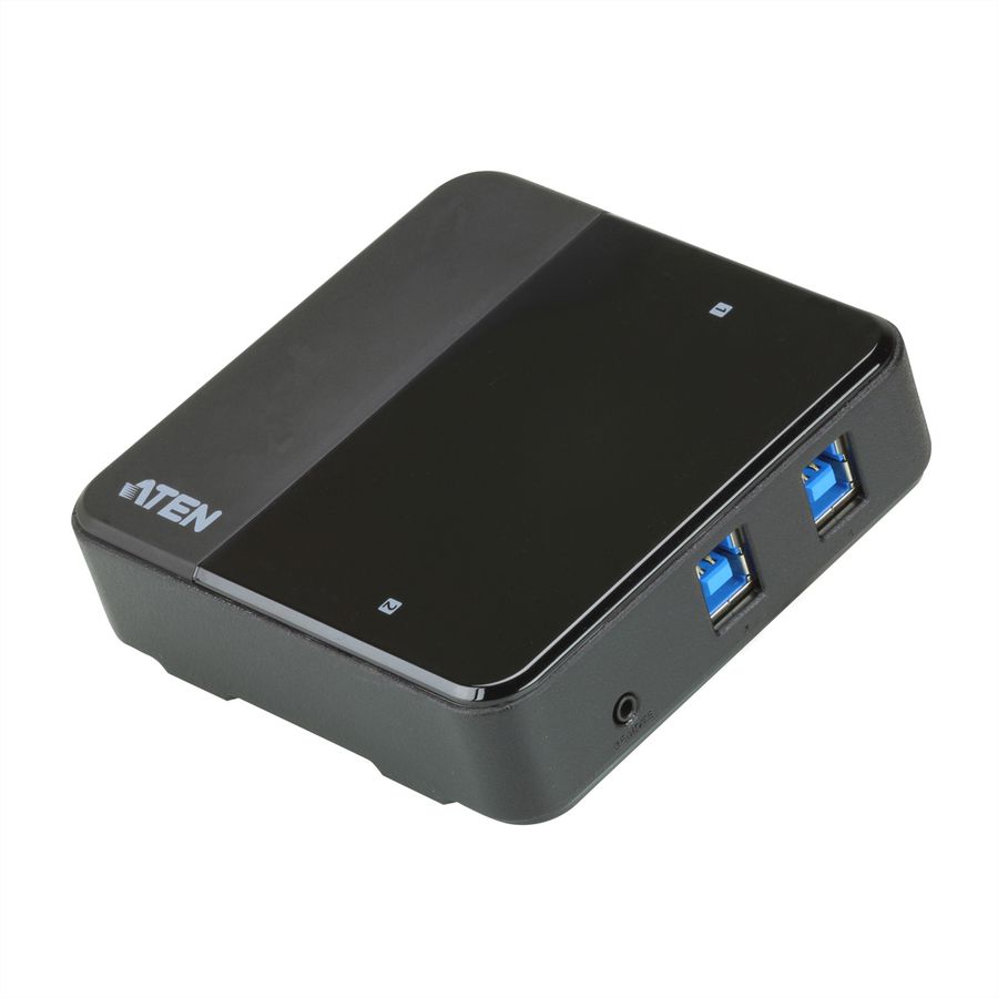 ATEN US3324 Switch de partage des périphériques USB 3.1 Gen1 à 2 x 4 ports