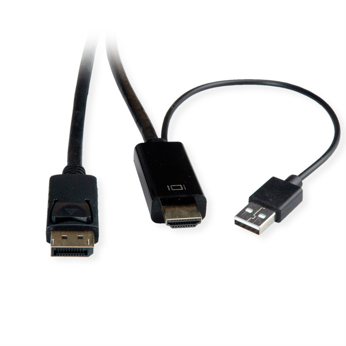 ROLINE Câble UHDTV - DisplayPort, M/M, noir, 2 m