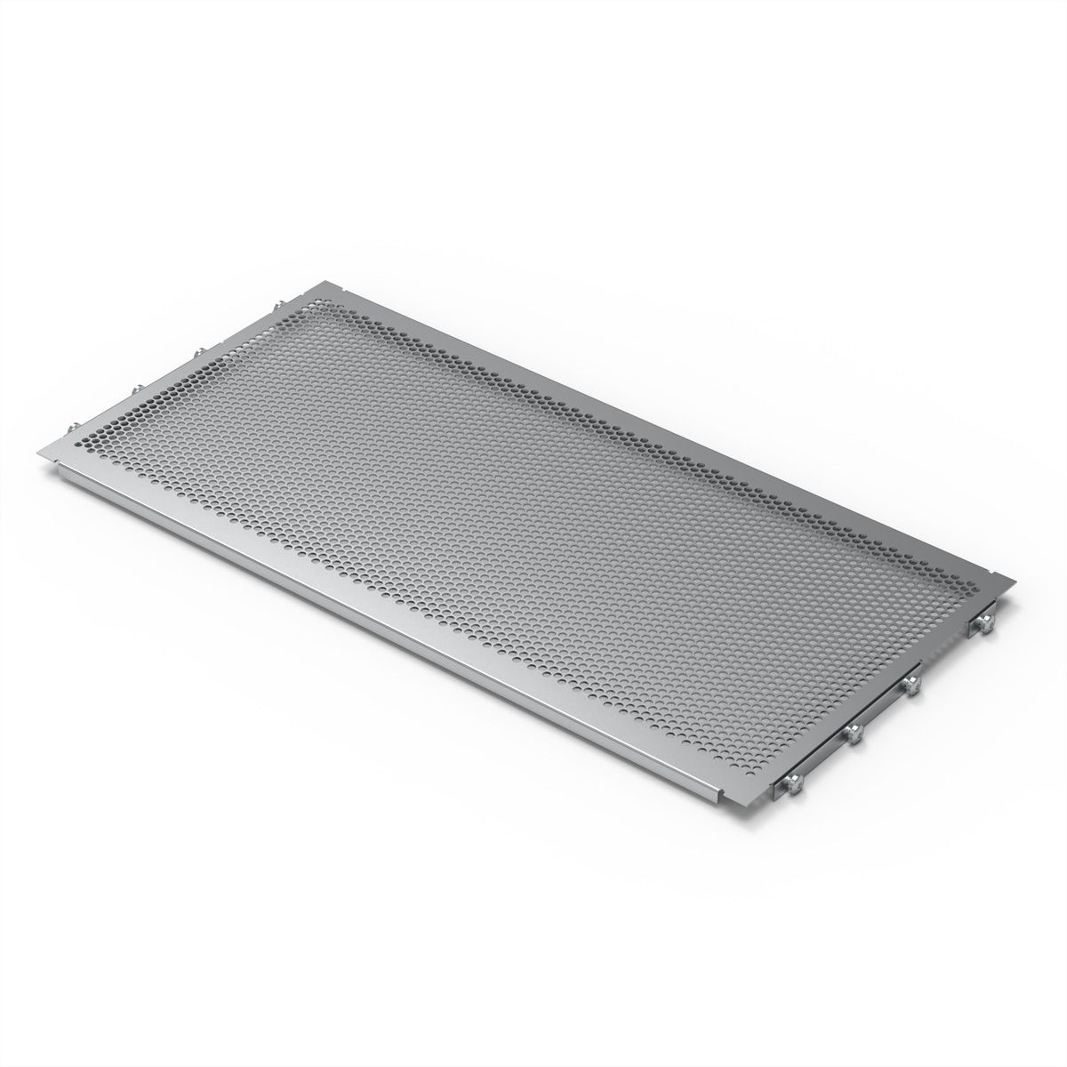 Plaque de recouvrement EuropacPRO SCHROFF pour boulonnage au panneau latéral, 84 HP, 175 mm