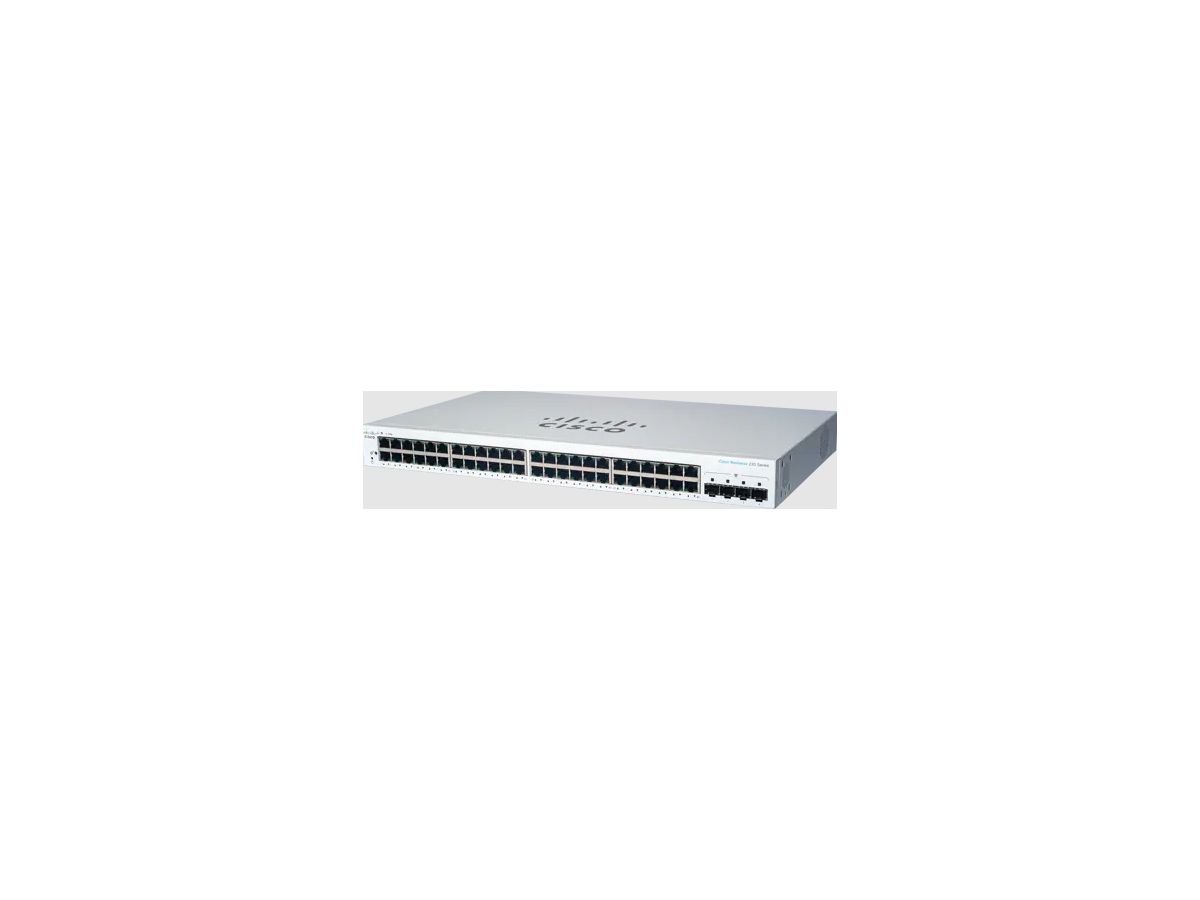 Cisco CBS220-48T-4G Géré L2 Gigabit Ethernet (10/100/1000) 1U Blanc