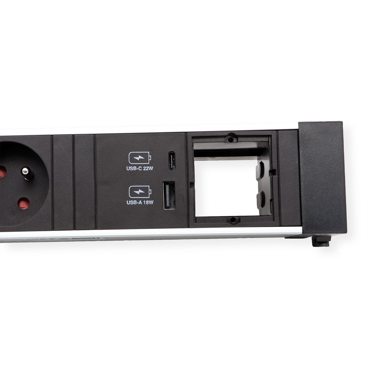 BACHMANN POWER FRAME M 2xUTE 1xCM 1xUSB A/C 22W 0,2m GST18
