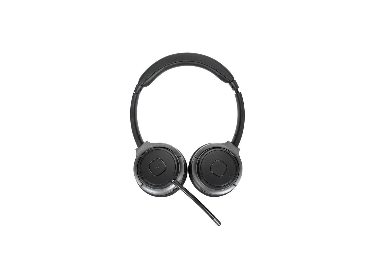 Targus AEH104GL écouteur/casque Avec fil &sans fil Arceau Appels/Musique USB Type-C Bluetooth Noir