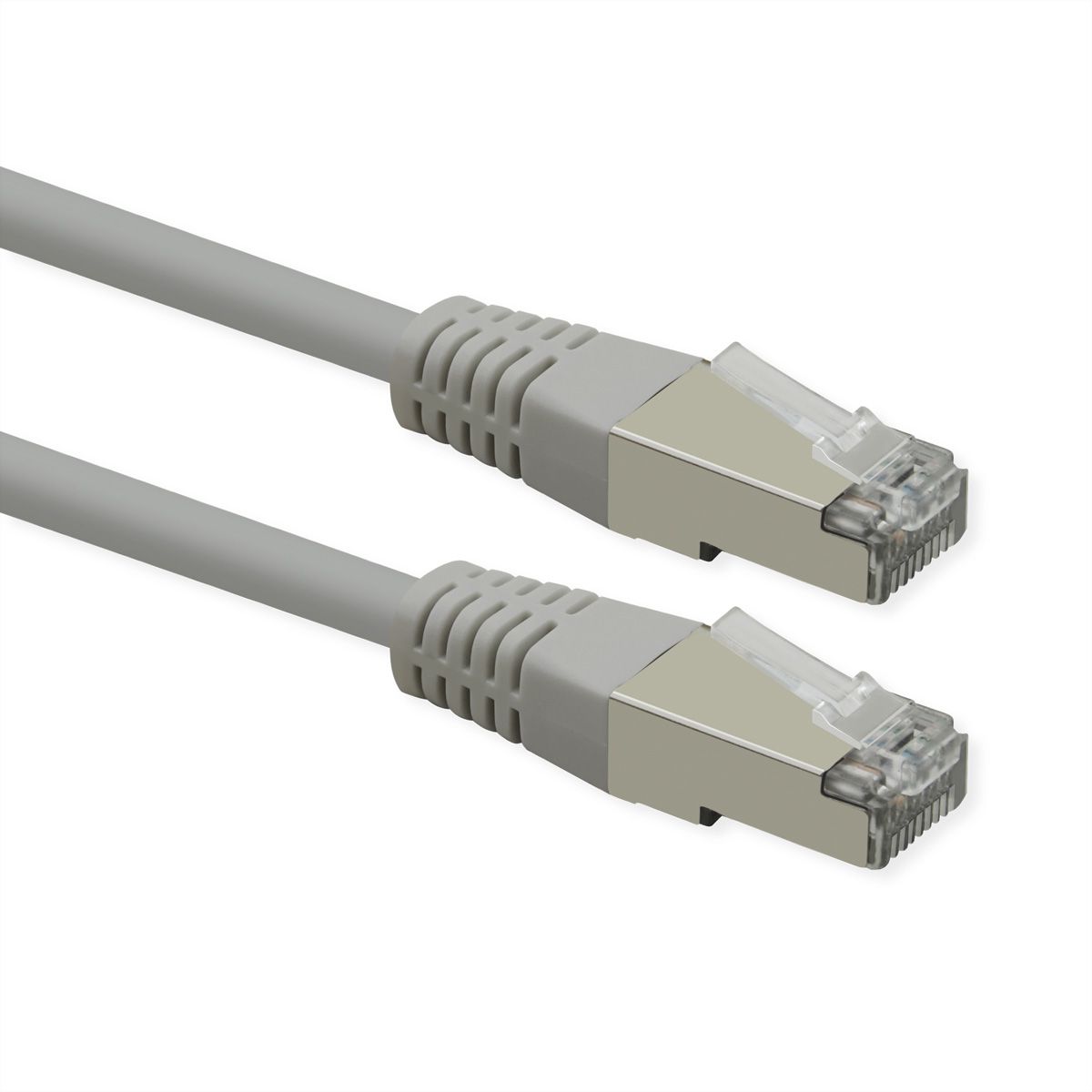 ROLINE Cordon Cat.6 (Classe E), PoE, S/FTP (PiMF) , gris, 5 m