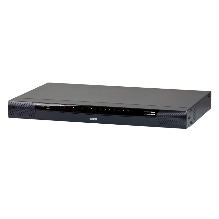 ATEN KN1116VA Commutateur KVM sur IP Cat 5, 16 ports, 1 local /1 distant, support virtuel