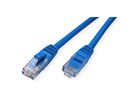 Cordon VALUE Cat.6 (Classe E) UTP LSOH, bleu, 0,5 m