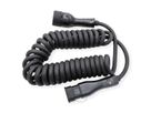 ROLINE Câble de recharge VE type2, 3-Phases, 480VAC (3P+N+E), 32 A, 22 kW, spirale, 7,5 m